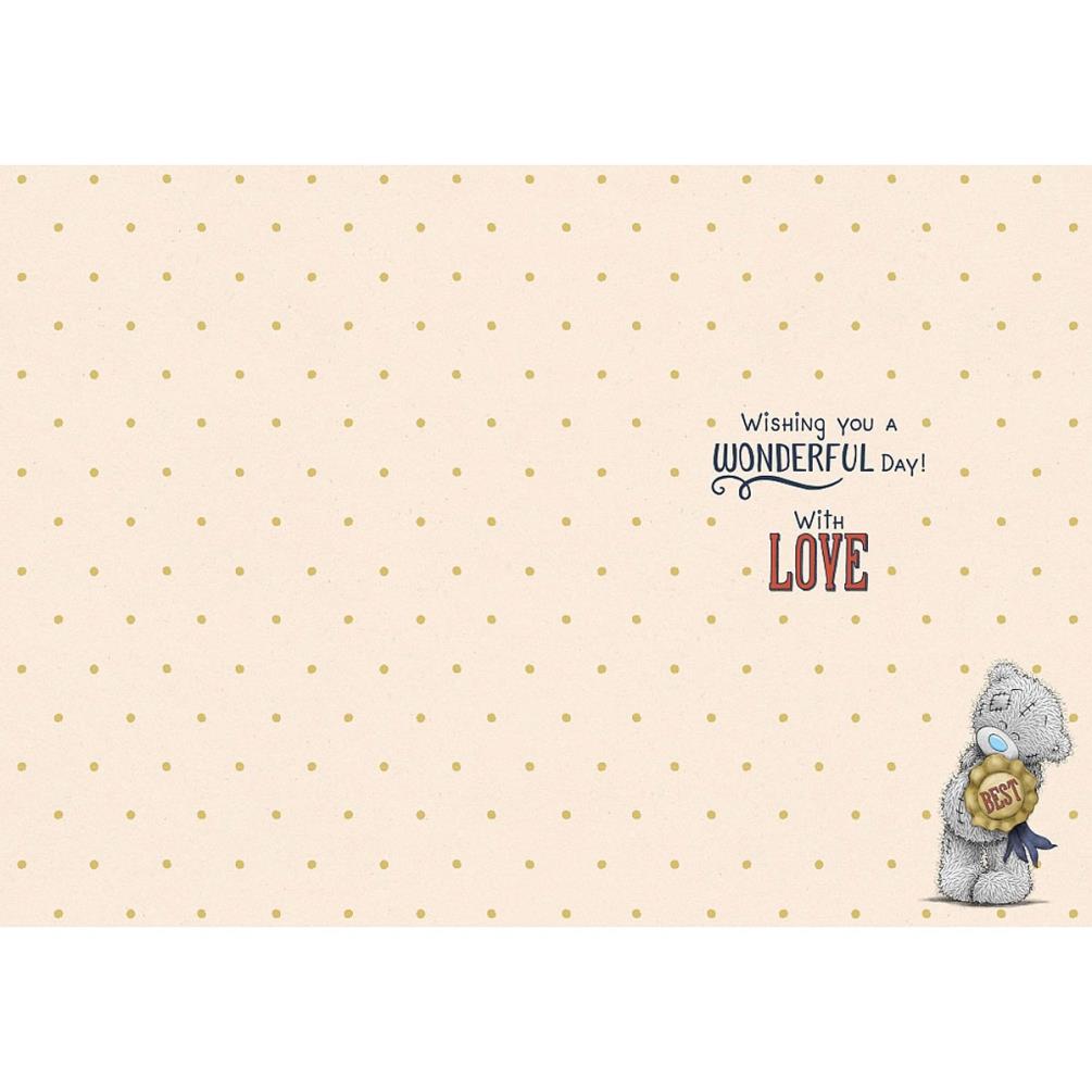 Best Brother Me to You Bear Birthday Card Extra Image 1